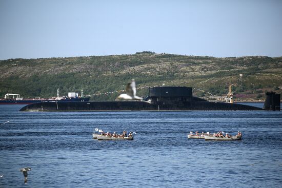 Russian Navy Day celebrations