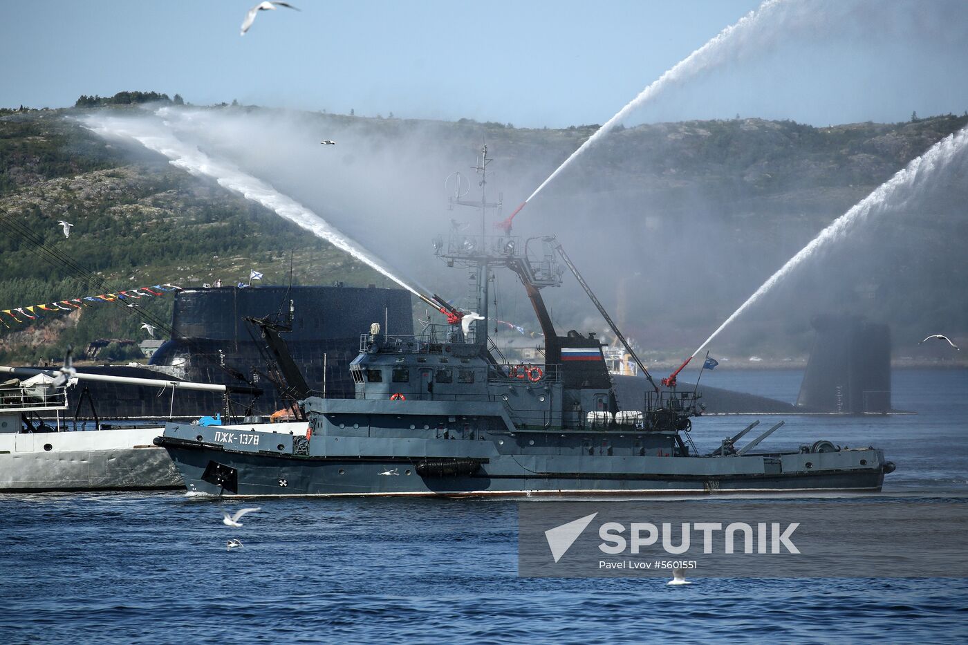 Russian Navy Day celebrations