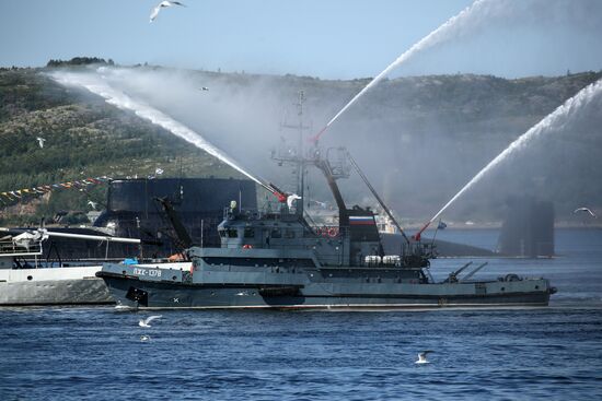 Russian Navy Day celebrations