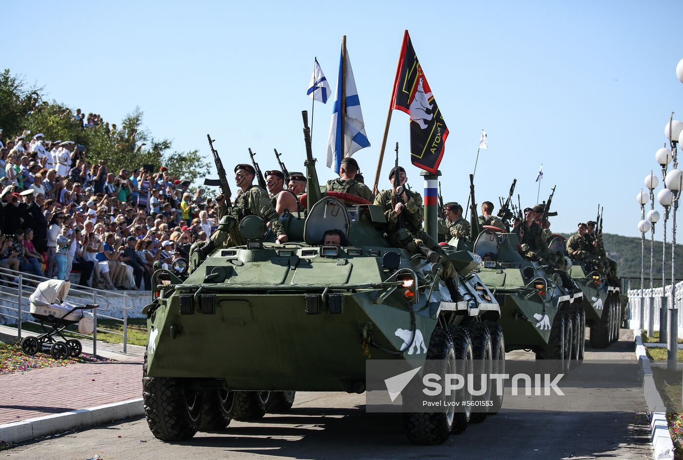 Russian Navy Day celebrations