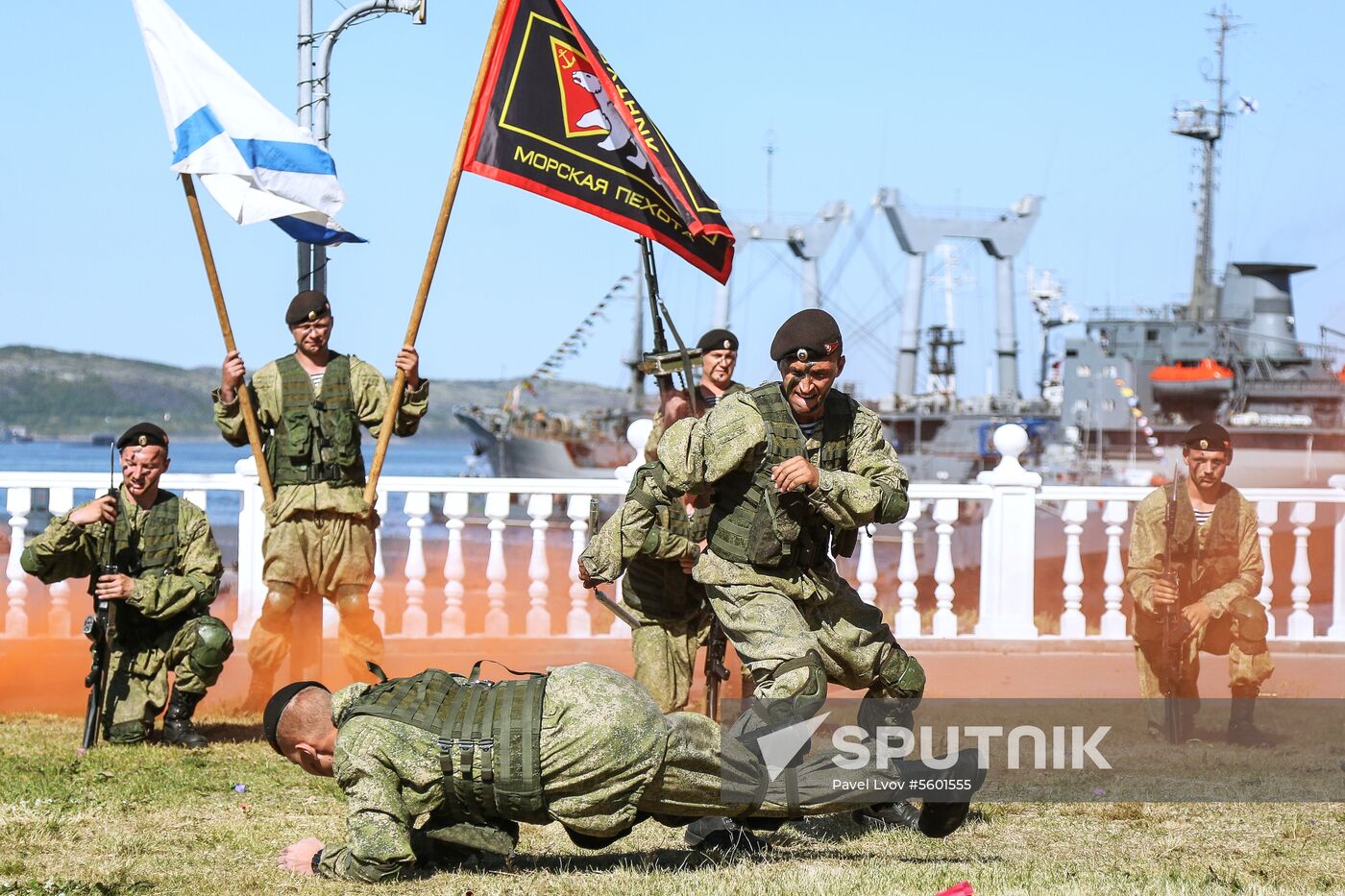 Russian Navy Day celebrations