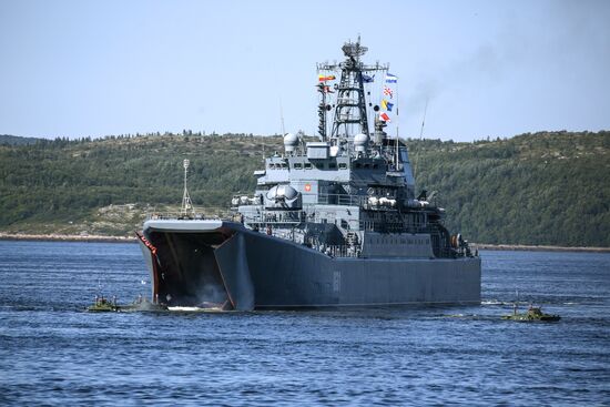 Russian Navy Day celebrations