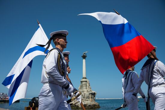 Russian Navy Day celebrations