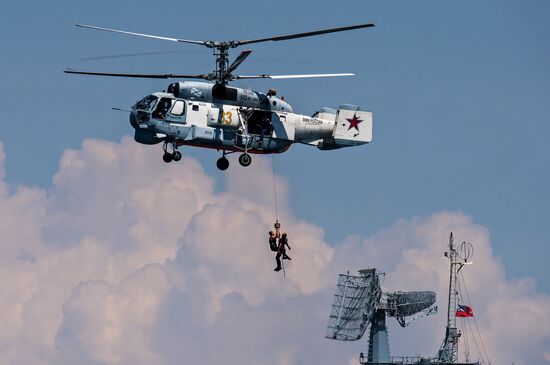 Russian Navy Day celebrations