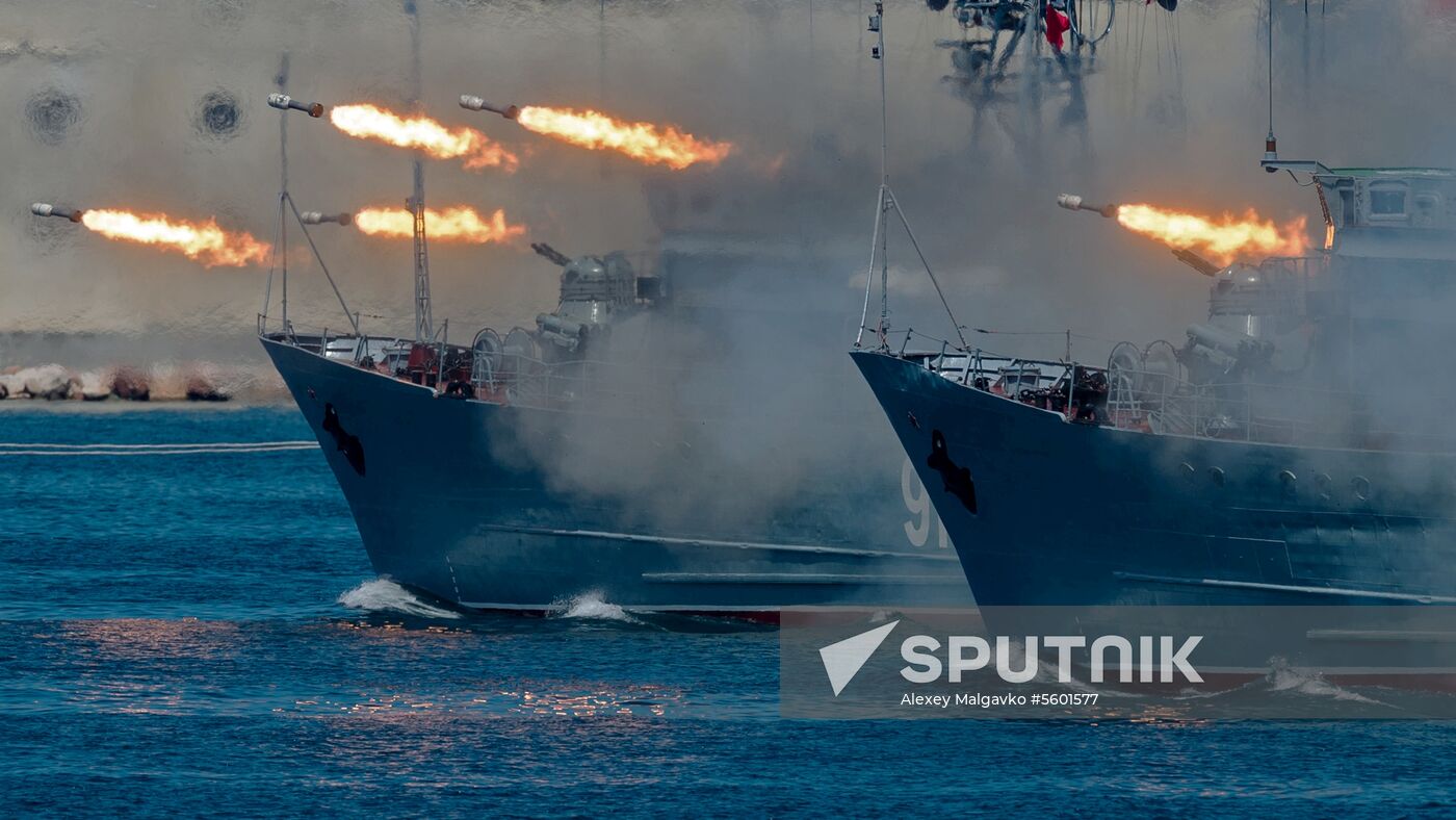 Russian Navy Day celebrations