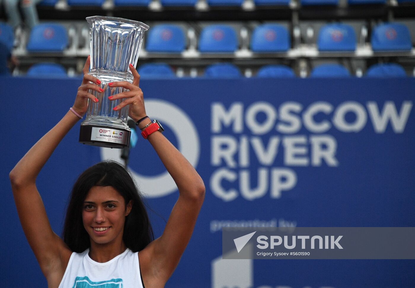 Tennis. WTA Moscow River Cup. Finals