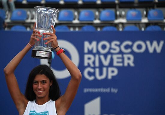 Tennis. WTA Moscow River Cup. Finals