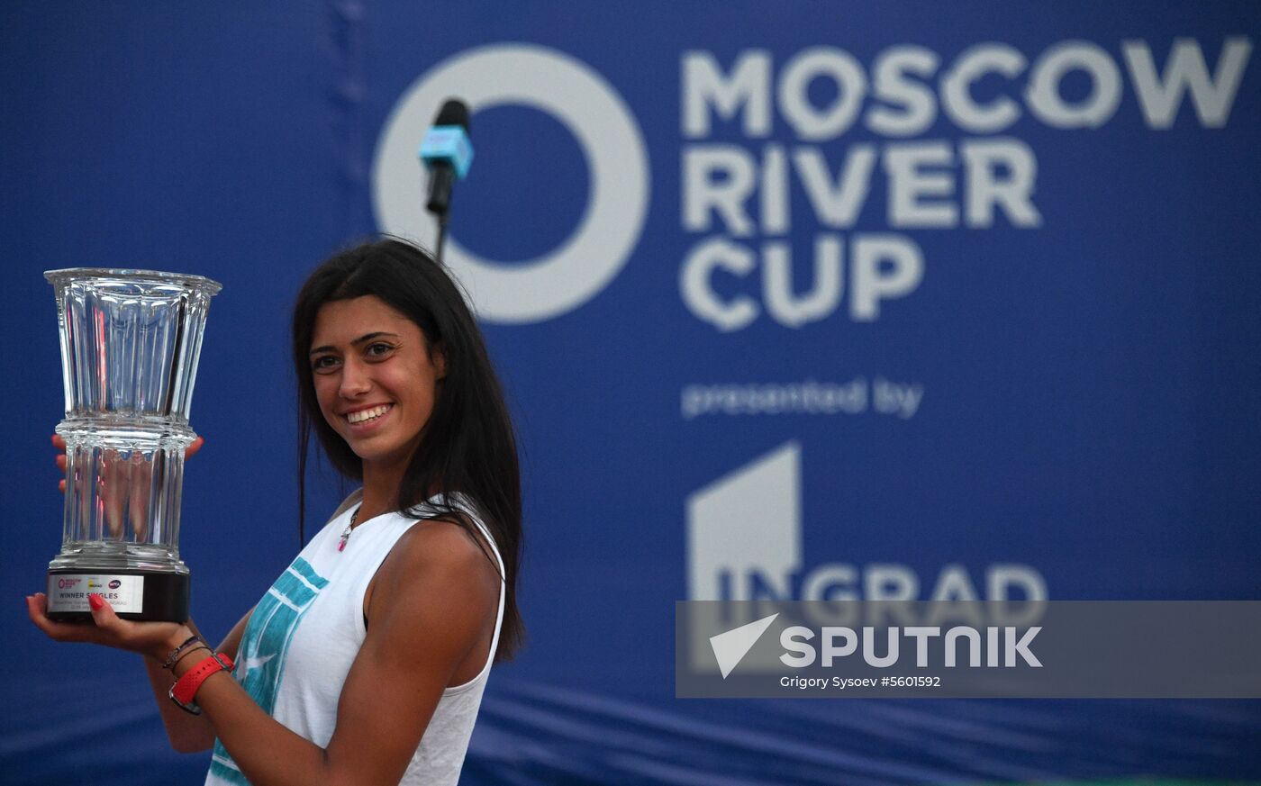 Tennis. WTA Moscow River Cup. Finals