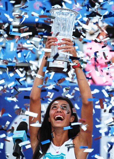 Tennis. WTA Moscow River Cup. Finals