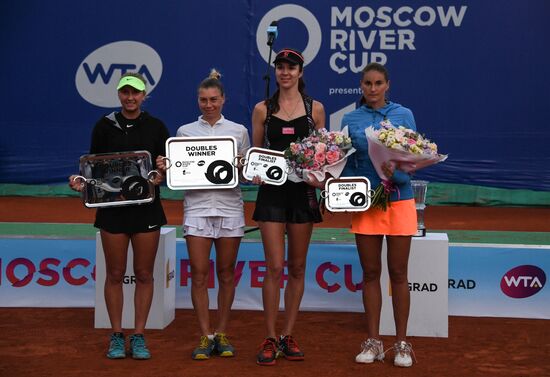 Tennis. WTA Moscow River Cup. Finals