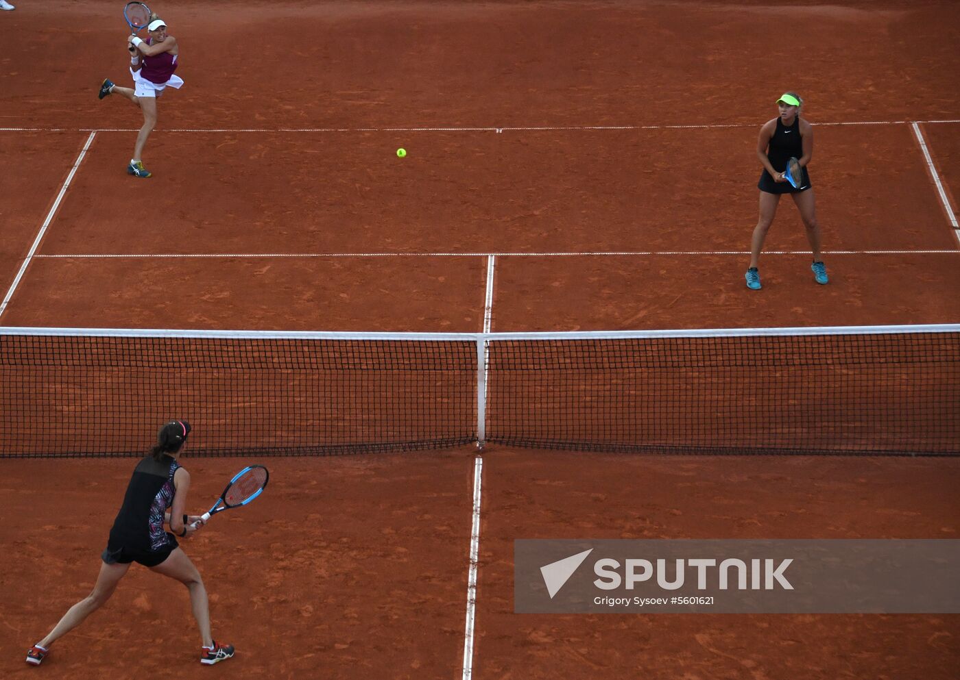 Tennis. WTA Moscow River Cup. Finals