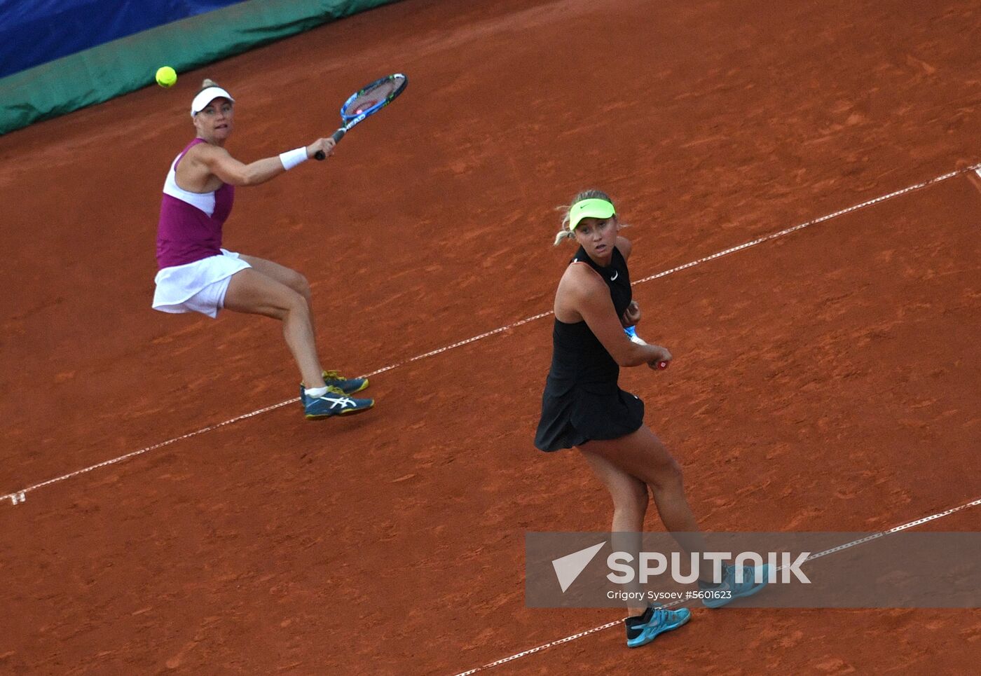 Tennis. WTA Moscow River Cup. Finals