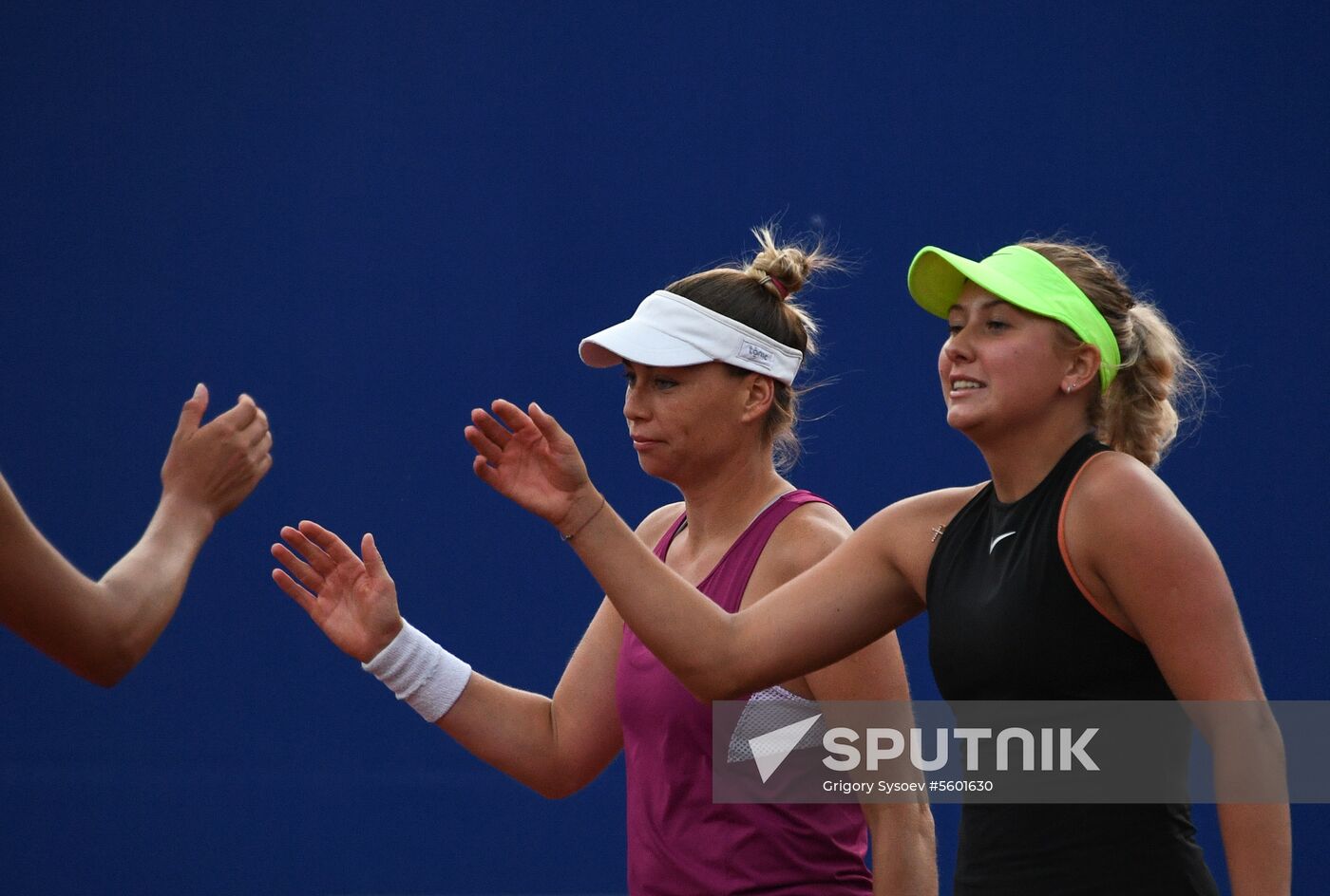 Tennis. WTA Moscow River Cup. Finals