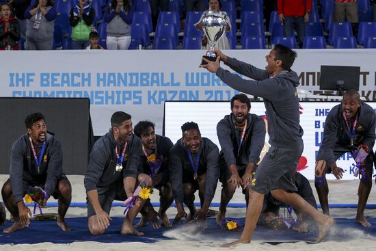 2018 Beach Handball World Championships. Finals