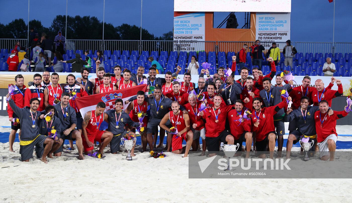 2018 Beach Handball World Championships. Finals