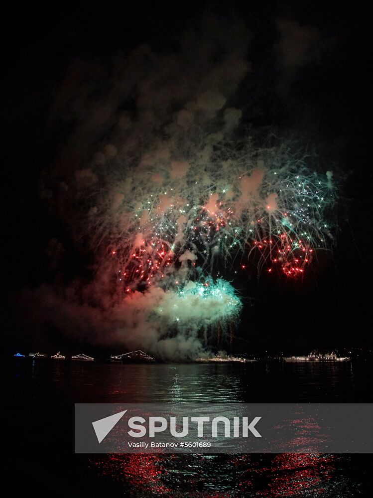 Russian Navy Day celebrations