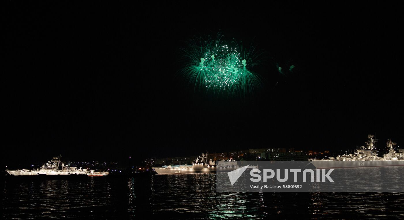 Russian Navy Day celebrations