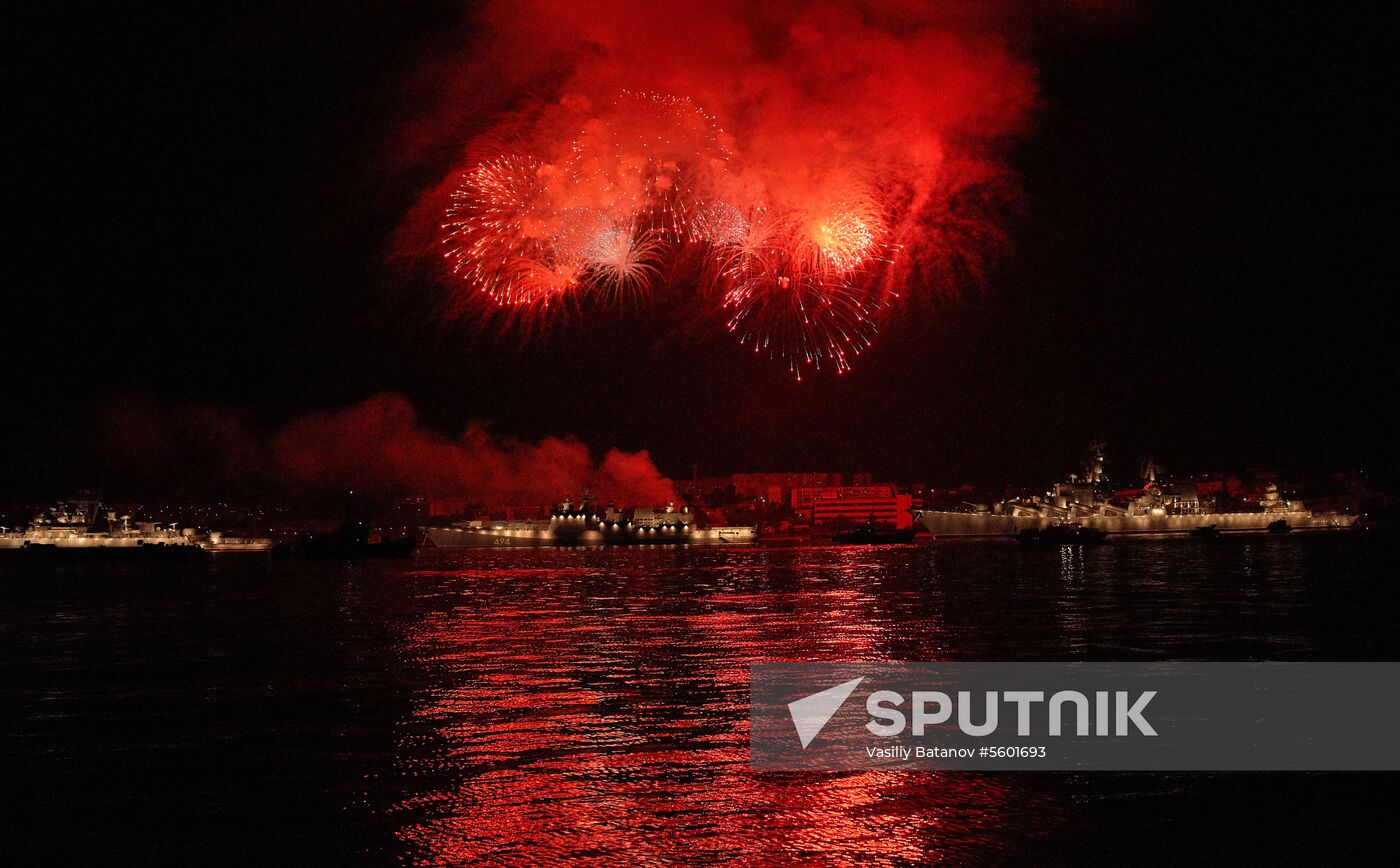 Russian Navy Day celebrations