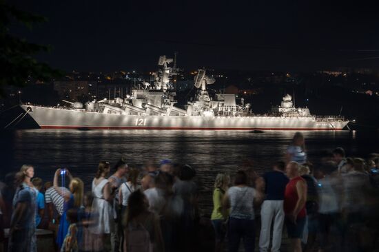 Russian Navy Day celebrations