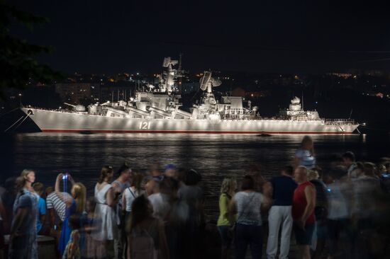 Russian Navy Day celebrations