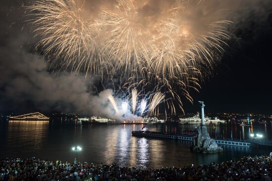 Russian Navy Day celebrations