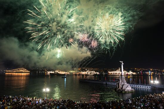 Russian Navy Day celebrations
