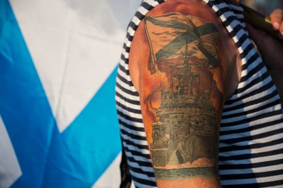 Russian Navy Day celebrations