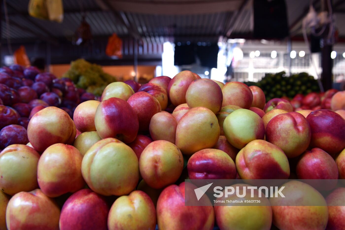 Central market in Sukhumi