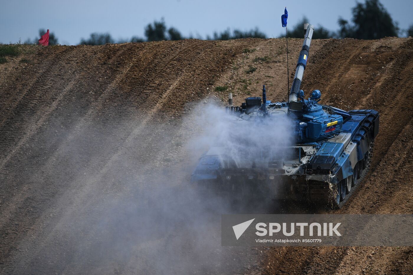 2018 Tank Biathlon. Individual race. Stage one