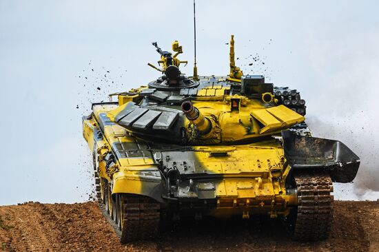 2018 Tank Biathlon. Individual race. Stage one