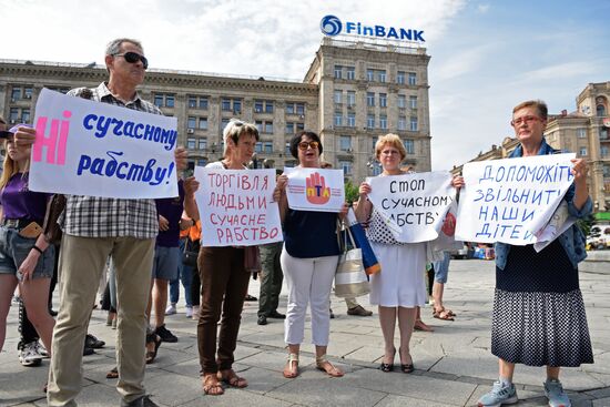 Event in Kiev against human trafficking