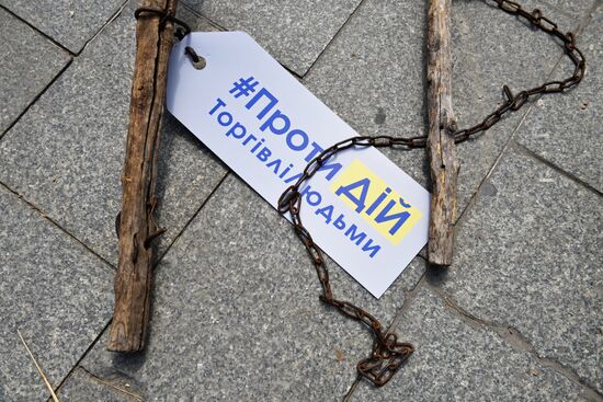 Event in Kiev against human trafficking