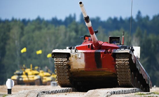 2018 Tank Biathlon. Individual race. Stage one