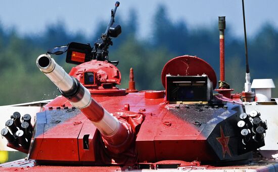 2018 Tank Biathlon. Individual race. Stage one