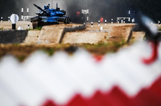 2018 Tank Biathlon. Individual race. Stage one