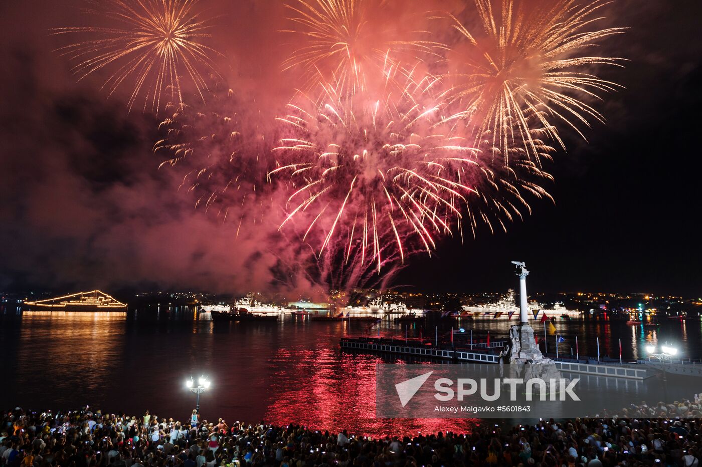 Russian Navy Day celebrations
