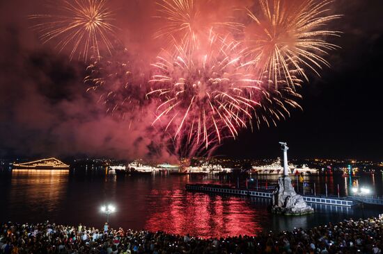 Russian Navy Day celebrations