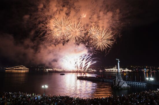 Russian Navy Day celebrations
