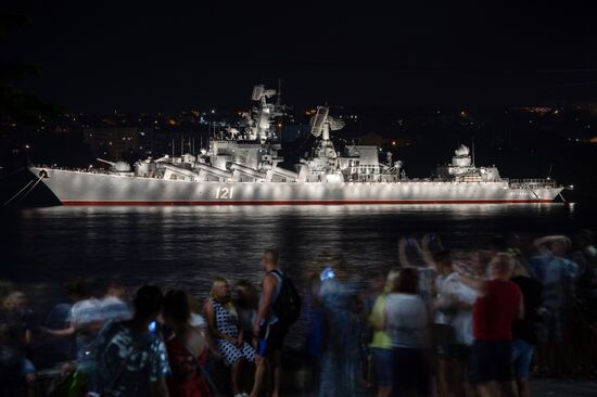 Russian Navy Day celebrations
