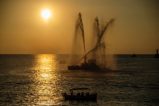 Russian Navy Day celebrations