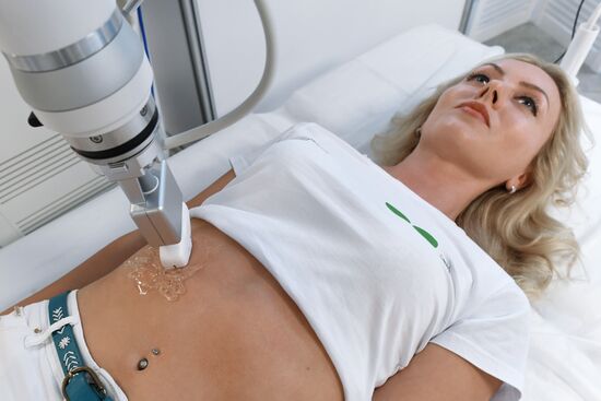 Telemedical equipment for remote ultrasound imaging at Morozov Children's Hospital