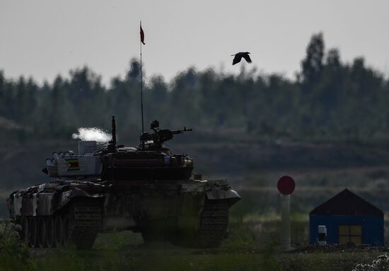 2018 Tank Biathlon. Individual race. Stage one