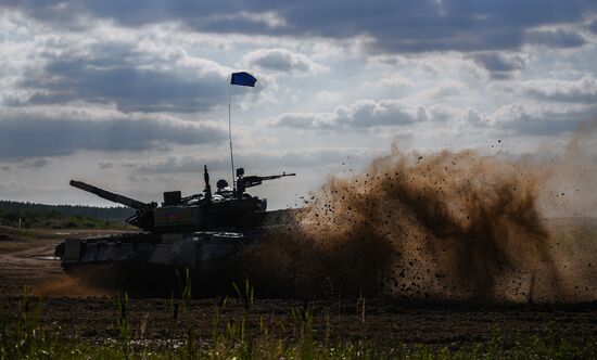 2018 Tank Biathlon. Individual race. Stage one