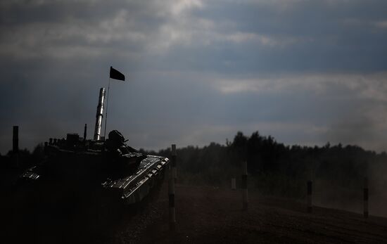 2018 Tank Biathlon. Individual race. Stage one