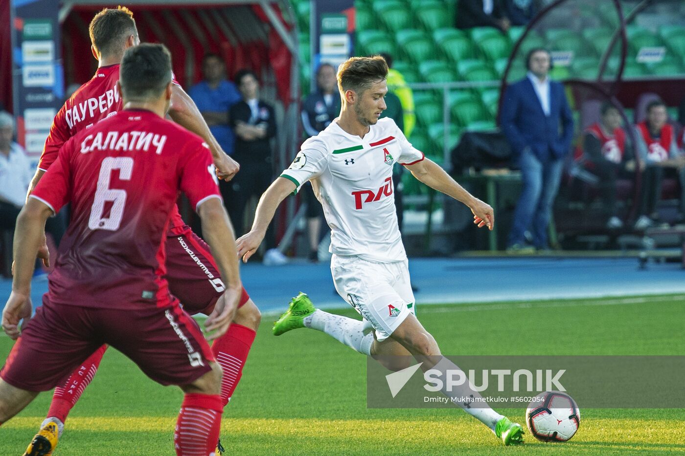 Football. Russian Premier League. Ufa vs. Lokomotiv