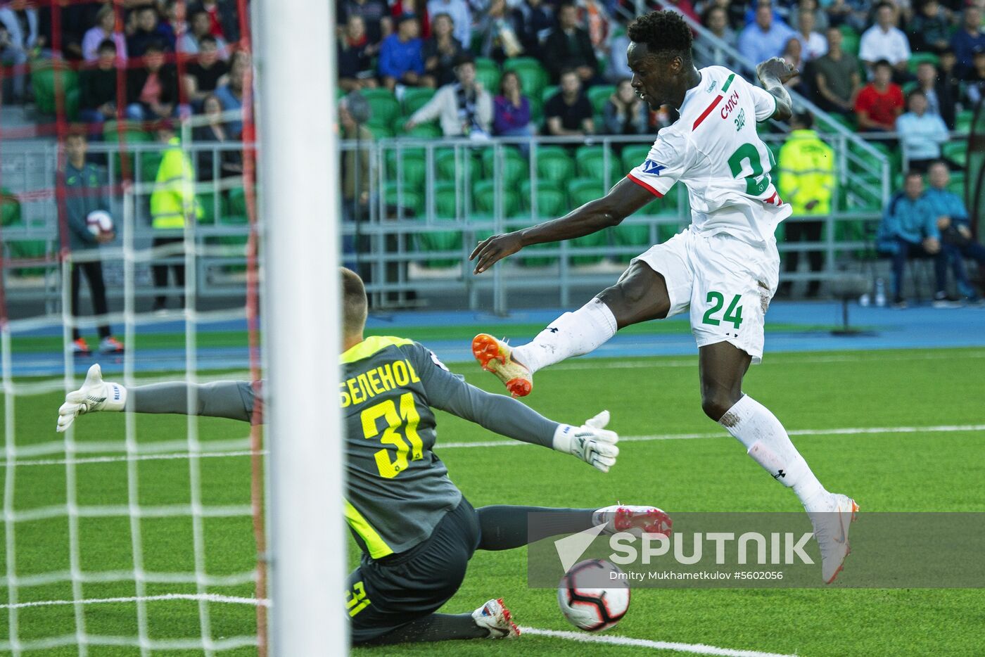 Football. Russian Premier League. Ufa vs. Lokomotiv