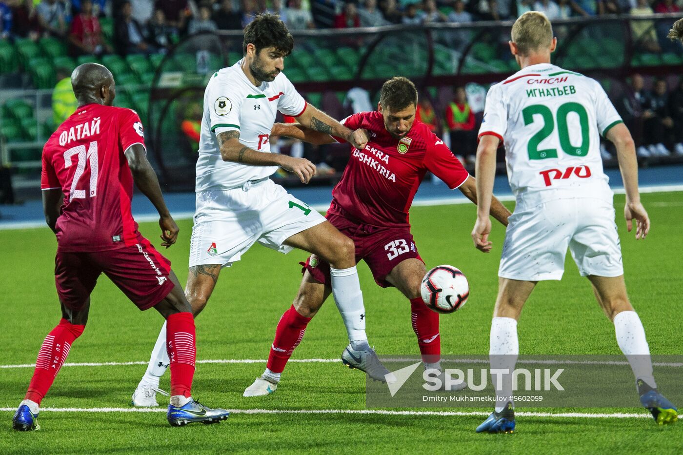 Football. Russian Premier League. Ufa vs. Lokomotiv