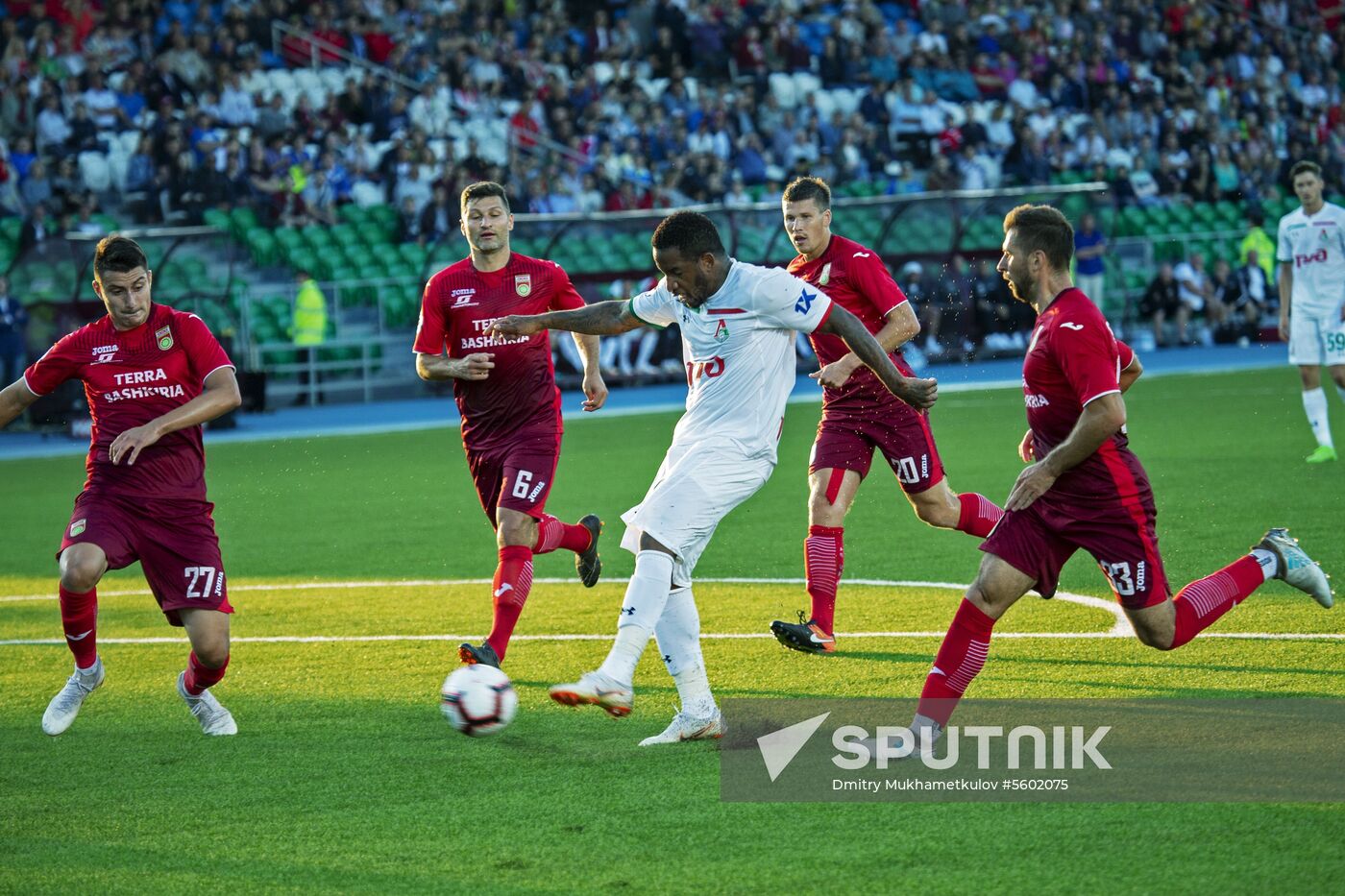 Football. Russian Premier League. Ufa vs. Lokomotiv
