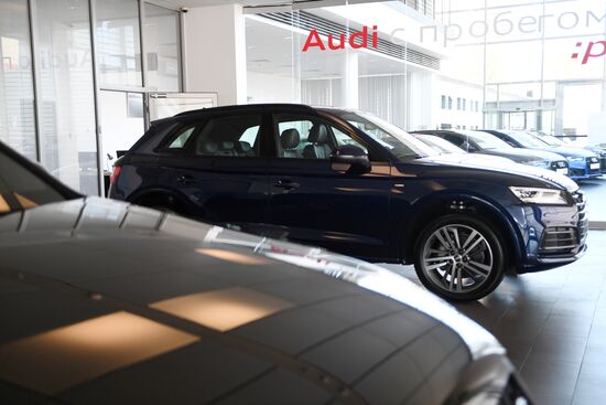 Audi show room in Moscow
