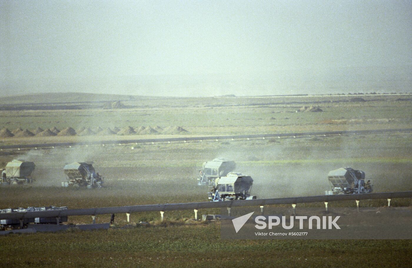 Jizak Steppe in Uzbek SSR